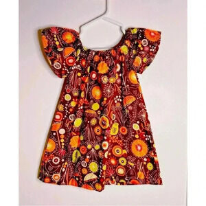 Handmade Children’s Cap Sleeve Dress in  Size 2 yrs. by Jack and Willa Designs